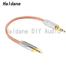 Haldane OCC Single Crystal Copper 2.5mm TRRS Balanced Male to 3.5mm 3pole Stereo Male Audio Adapter Cable 2.5 to 3.5 Connector 2024 - buy cheap