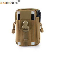 XMESSUN New Outdoor Sports Molle Tactical Belt Waist Bag Fashion 5.5/6 inch Waterproof Mobile Phone Bag With Belt Running Bag 2024 - buy cheap