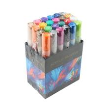 4/8/12/15/24/36 Colors Acrylic Paint Marker Pen Detailed Marking for DIY Album 2024 - buy cheap