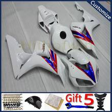 motorcycle cowl For CBR1000RR 2006 2007 CBR 1000 RR 06 07 ABS plastic bodywork motorcycle fairing Injection mold white 2024 - buy cheap