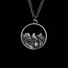 12pcs Three Sisters Mountain Necklace Women Men Sanlan Jewelry 2024 - buy cheap