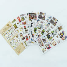 6sheets/pack enjoy nice time scrapbooking stickers DIY decoration children dairy sticky adhesive label 2024 - buy cheap