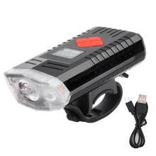 Bike Front Back Taillight Warning Safety Lamp USB Rechargeable  LED Bicycle Horn Light Waterproof Cycling Flashlight Equipment 2024 - buy cheap