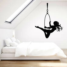 Acrobatic Dance Wall Stickers Bedroom Home Decor Sexy Woman Dancer Besuty Pattern Vinyl Wall Decals Living Room Ornament Y707 2024 - buy cheap