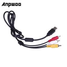 1.5M USB To RCA Cable USB 2.0 Male To 3 RCA Male Coverter Stereo Audio Video Cable Television Adapter Wire AV A/V TV Adapter 2024 - buy cheap