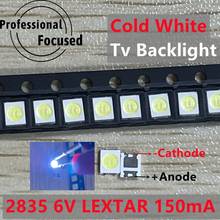 50pcs Original LEXTAR LED 3528 2835 1210 Light Beads High Power 1W 6V Cool white For LED LCD TV Backlight Application 2024 - buy cheap