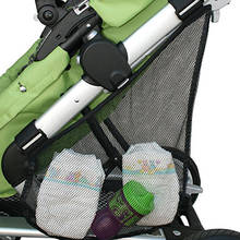 Baby Infant Cart Pram Stroller Accessories Mesh Side Hanging Bag Pushchair Storage Net Bag Organizer Kids Toys Bottle Outdoor 2024 - buy cheap