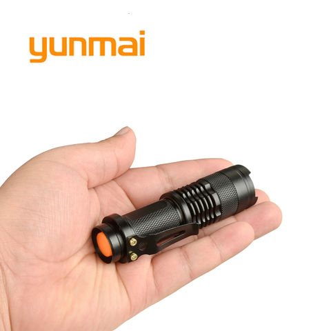 Yunmai Новый Q5 + COB 3800lm алюминиевый светодиодный фонарь Водонепроницаемый зум портативный мини-фонарик aa 14500 аккумулятор Lampe Touche Linternas 2022 - купить недорого