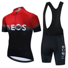 Camisa de ciclismo 2022 ineos mtb uniforme da bicicleta roupas da bicicleta wear masculino curto maillot culotte verão conjunto camisa ciclismo 2024 - compre barato