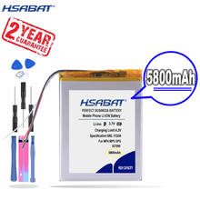 HSABAT-Batería de repuesto para tableta, 5800mAh, 357090, 3G, PMT3118, 3 líneas, novedad 2024 - compra barato