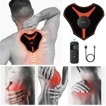 Mini Massage Sticker Home Smart Neck Neck Back Cervical Massager EMS Tens Machine Massager Relax Tools Neck Vibro Physiotherapy 2024 - buy cheap