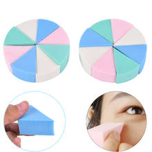 Makeup Sponge 8pcs Triangle Shaped Candy Color Soft Magic Face Cleaning Cosmetic Puff Cleansing Wash Face Makeup Esponja 2024 - buy cheap