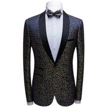 Blazer de personalidade youth color, masculino, ternos, jaqueta, roupa de palco, para cantores 2024 - compre barato