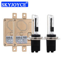 SKYJOYCE 12V 55W HID Xenon Headlight Conversion Kit EMC Canbus HID Decoder Ballast H7CR 4300K-8000K Car Light Canbus Xenon Kit 2024 - buy cheap