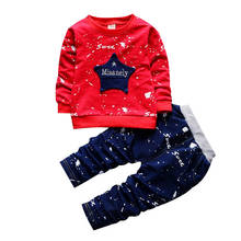 Baby Boy Clothes 2020 Spring Autumn Infant Clothing Sets Star Letters Long Sleeve Tops+Pants 2Pcs Toddle Outfits Kids Clothing 2024 - buy cheap