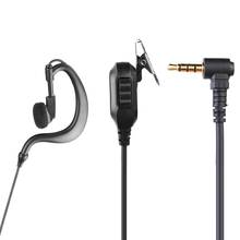 2.5mm/ 3.5mm 1Pin Ear Hook Earphone for Motorola ICOM YAESU Radio Walkie Talkie Earpiece with PTT Mic Walkie Talkie Accessories 2024 - buy cheap