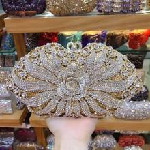 Minaudiere Diamond Ladies Party Clutches bags Women Evening Bags Gemstones Female Wedding Party Clutch Bag Luxury Crystal Purse 2024 - buy cheap