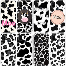 Cute cow pattern Soft Case for Samsung Galaxy M11 M10S M01 M21 M31S M51 A01 J2 Core A21 A42 J6 A6 A8 Plus A7 2018 Silicone Cover 2024 - buy cheap