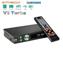 GTMEDIA-decodificador V8 Turbo DVB T2/C/S2/SX2, receptor de satélite H.265 HEVC, DVB-T2, 1080P, MultiStream/T2MI 2024 - compra barato