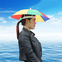 Sombrero plegable con sombrilla Anti-UV para exteriores, gorras de pesca antilluvia, portátil, para viajes, senderismo, playa, aparejos de pesca, equipo de lluvia 2024 - compra barato