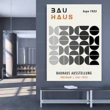 Bauhaus Art Exhibition poster, Bauhaus Exhibition print, Bauhaus Print, Walter Gropius, Bauhaus Wall Art, Geometric Art 2024 - buy cheap