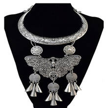 LZHLQ-collar de moda para mujer, Gargantilla étnica Bohemia Vintage, collar Maxi, conjuntos de joyería, 2020 2024 - compra barato