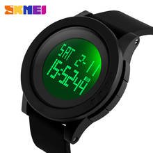 SKMEI Sport Watch Men LED Large Dial Digital Watch Waterproof Alarm Calendar Watches relogio masculino 1142 2024 - buy cheap