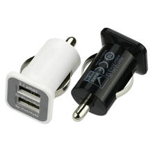 Cargador de coche USB Dual para IPhone, IPad, IPod, adaptador de cargador/Toma de cigarros, 5V, 3.1A, 10 unids/lote, venta al por mayor 2024 - compra barato