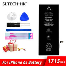 Lithium Battery For iPhone 6S Replacement Batteries Internal Phone Bateria 1715mAh + Repair tools 2024 - buy cheap