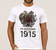 1915 Armenian Genocide. We Remember, Blood Stained Badge Printed T-Shirt. Summer Cotton Short Sleeve O-Neck Unisex T Shirt S-3XL 2024 - buy cheap