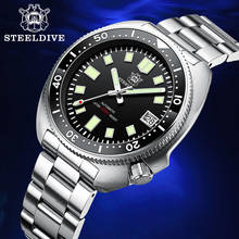 Steeldive Watch Captain Willard SD1970 Automatic Mechanical NH35 Movement Sapphire 20BAR Waterproof Luxury Men Watch 2022 - buy cheap