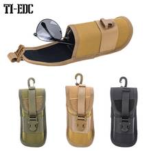 Outdoor Hunting Sunglasses Bag Hunting Glasses Case Military Molle Tactical Glasses Pouch Camping Nylon Goggles Storage Pack 2024 - buy cheap