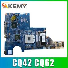 Akemy для HP CQ42 G42 G62 CQ62 Laotop материнская плата 595183-001 материнская плата DAOAX1MB6F0 DA0AX1MB6H0 2024 - купить недорого