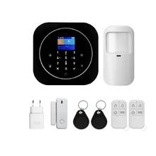 Sistema de alarme anti-roubo com sensor pir, wi-fi + gsm, sem fio, detector de movimento de porta