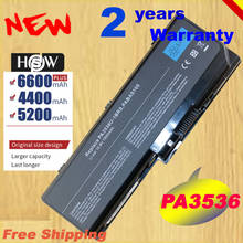 HSW-Batería de 7800mAh para Toshiba PA3536, PA3536U, PA3536U-1BAS, PA3536U-1BRS, PA3536U-1BAS, PA3537, PA3537U, PA3536U-1BRS, envío rápido 2024 - compra barato