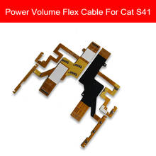 Up/Down Volume Flex Cable For Cat S41 Switch On/off Power Control Button Flex Ribbon Cable Spare Replacement Repair Parts 2024 - buy cheap