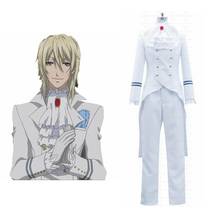 High-Q Unisex Japan Anime Cos Black Butler Aleister Chamber Arist Cosplay Costumes Uniform Sets 2024 - buy cheap