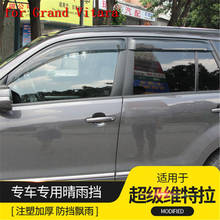 Car accessories Car Window Rain Shield Shelters Cover ABS Sun Window Visor for Suzuki Grand Vitara 2007- 2015 Car styling 2024 - buy cheap