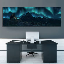 1pcs HD Picture Skyrim Poster Landscape Wall Art TES Games Art Wall Paintings for Living Room Wall Decor 2024 - buy cheap