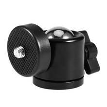 Mini Ball Head 1/4 Inch Screw DSLR Camera Tripod Mount Ball Head Stands 360 Degrees Swivel Ball Head For Flash Light Monopod 2024 - buy cheap