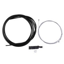 Bike Bicycle Brake Cable Housing Shifter Hose with Ends Crimp Cover Set - Mountain Road Cycling Cables Replacement Fixing Kit 2024 - buy cheap