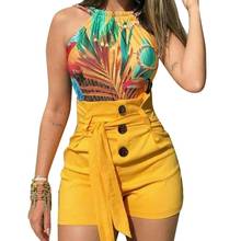 2021 Summer Women's Solid Shorts Sexy Ladies High Waist Casual Buttom Bandage Beach Hot Shorts Womens Plus Size S-5XL 2024 - buy cheap