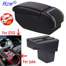 For NISSAN juke Armrest box For Infiniti ESQ Car armrest 2010-2019 accessories interior storage box Retrofit parts USB LED 2024 - buy cheap