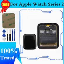 Tela lcd original para apple watch série 2, tela de toque, digitalizador, 38mm/42mm, substituição para iwatch 2 series 2 2024 - compre barato