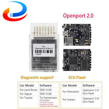 Tactrix Openport 2,0 ECU FLASH с открытым портом 2,0 obd для Toyota для JLR SDD чип-тюнинг OBD 2 OBD2 автомобильный диагностический сканер инструмент 2024 - купить недорого