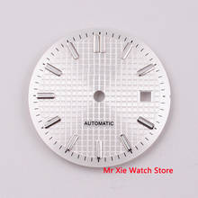 31mm sterile black blue silver gray watch dial fit ETA 2824 2836 Miyota 8205 8215 821A Mingzhu DG 2813 3804 movement 2024 - buy cheap