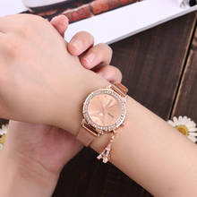 Women's Watches Watch reloj mujer Clock relogio reloj wristwatch Fashion Women Eiffel Tower Stainless Steel Quartz Wrist Watch 2024 - buy cheap