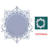 Circle Pattern Photo Frame Metal Cutting Dies For Stamps Scrapbooking Stencils DIY Paper Album Cards Decor Embossing 2020 New 2024 - buy cheap