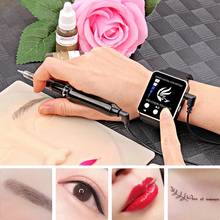 New Professional Digital Tattoo Machine kit Permanent Makeup machine Eyebrow Lip Pen Rotary Tattoo Gun 1P 0.18mm micro needle 2024 - buy cheap