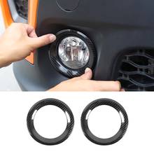 Luz de neblina dianteira automotiva decorativa, anel externo, acabamento para jeep renegade 2019 + 2024 - compre barato